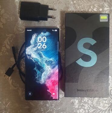 Samsung Galaxy S22 Ultra, 256 GB, rəng - Qara, Sənədlərlə lalafo.az -da Samsung Galaxy S22 Ultra, 256 GB, rəng - Qara, Sənədlərlə