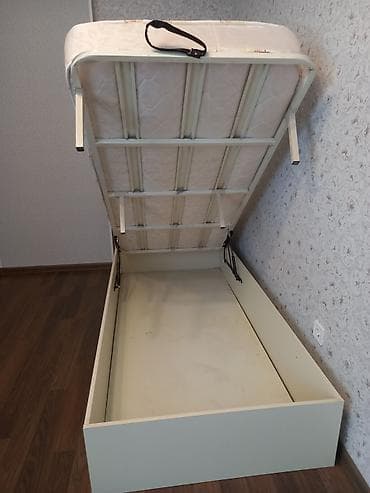 Təknəfərlik çarpayı, Bazalı, Matras ilə, Siyirməsiz lalafo.az -da — 4 Təknəfərlik çarpayı, Bazalı, Matras ilə, Siyirməsiz — 4