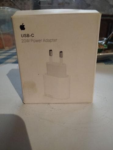 Adapter Apple, 20 Vt, Yeni lalafo.az -da — 1 Adapter Apple, 20 Vt, Yeni — 1