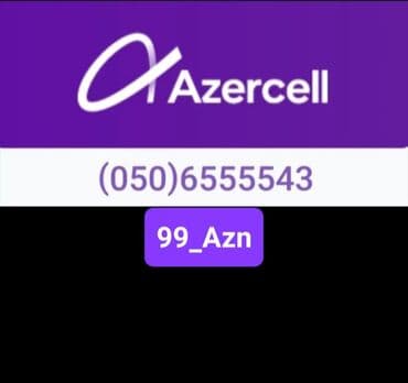Nömrə: ( 050 ) ( 6555543 ) lalafo.az -da Nömrə: ( 050 ) ( 6555543 )