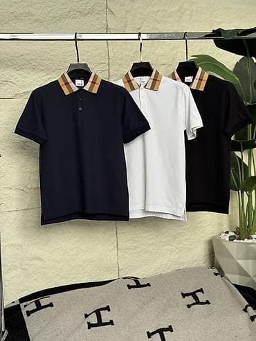 Polo köynək, Burberry, rəng - Qara lalafo.az -da Polo köynək, Burberry, rəng - Qara