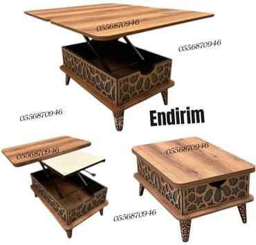 Jurnal masası, Yeni, Transformer, Laminat, Dördbucaq masa lalafo.az -da Jurnal masası, Yeni, Transformer, Laminat, Dördbucaq masa