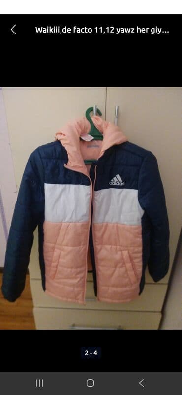 Uşaq geyim dəsti – 11-12 yaş - Adidas şişmə qış gödəkçə: tünd lalafo.az -da Uşaq geyim dəsti – 11-12 yaş - Adidas şişmə qış gödəkçə: tünd