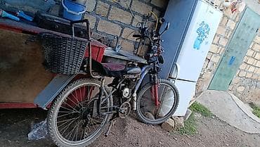 Benzin mühərrikli velosiped - Velosiped şassisi üzərində lalafo.az -da Benzin mühərrikli velosiped - Velosiped şassisi üzərində