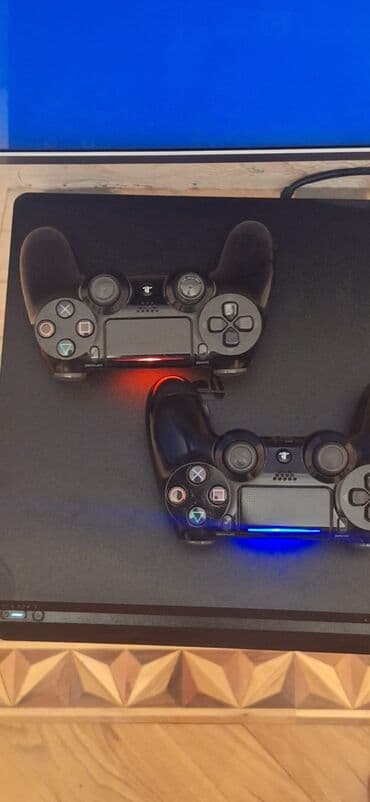Yepyeni Çox Az Istifade olunub. PlayStation 4 Slim oyun konsolu - lalafo.az -da Yepyeni Çox Az Istifade olunub. PlayStation 4 Slim oyun konsolu -