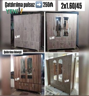 Yeni, 4 qapılı Dolab-asılqan lalafo.az -da Yeni, 4 qapılı Dolab-asılqan