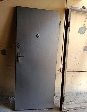 Metal giriş qapısı + qapı çərçivəsi - Material: polad/metal - lalafo.az -da Metal giriş qapısı + qapı çərçivəsi - Material: polad/metal -