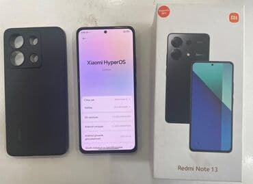 Redmi Note 13, 256 GB, rəng - Qara, Sənədlərlə, Sensor, Barmaq izi lalafo.az -da Redmi Note 13, 256 GB, rəng - Qara, Sənədlərlə, Sensor, Barmaq izi