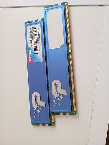 Patriot Memory DDR2 2GB 1x2 lalafo.az -da Patriot Memory DDR2 2GB 1x2
