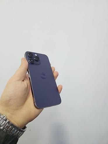 IPhone 14 Pro Max, 256 GB, Deep Purple, Face ID lalafo.az -da IPhone 14 Pro Max, 256 GB, Deep Purple, Face ID