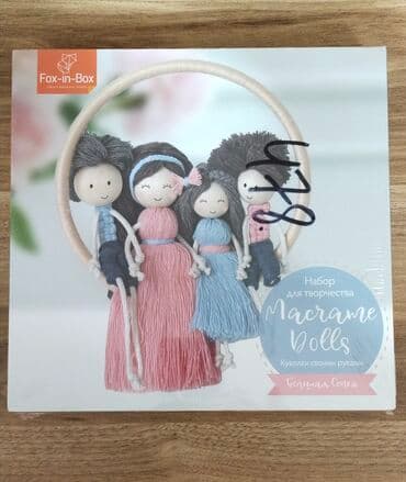 Новый набор для творчества; внутри коробки все необходимое и QR-код к lalafo.az -da Новый набор для творчества; внутри коробки все необходимое и QR-код к