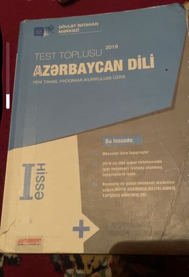 Test toplusu təzədi hər biri 6m lalafo.az -da Test toplusu təzədi hər biri 6m