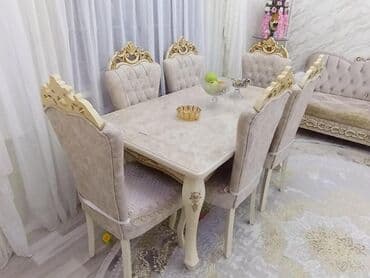 AmlAçılan masa 6 stul 650azn. Ünvan Xırdalan (aml) lalafo.az -da AmlAçılan masa 6 stul 650azn. Ünvan Xırdalan (aml)