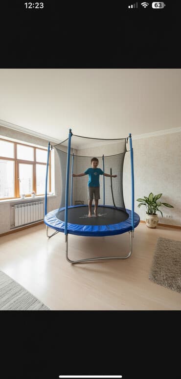 BATUT Otaqda və həyətdə quraşdırmaq mümkündür. 1–2 uşaq üçün lalafo.az -da BATUT Otaqda və həyətdə quraşdırmaq mümkündür. 1–2 uşaq üçün