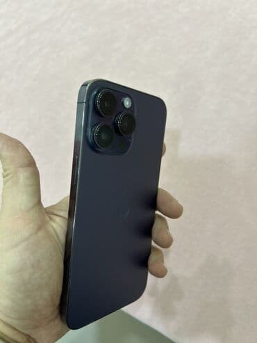 IPhone 14 Pro Max, 256 GB, Deep Purple, Face ID lalafo.az -da IPhone 14 Pro Max, 256 GB, Deep Purple, Face ID