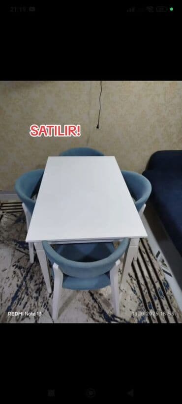 Masa dəsti satılır 250₼ .4 oturacaqlı.Ünvan Binə 3828 Sevil1 lalafo.az -da Masa dəsti satılır 250₼ .4 oturacaqlı.Ünvan Binə 3828 Sevil1