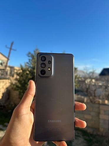 Samsung Galaxy A73 5G, rəng - Boz, Barmaq izi lalafo.az -da Samsung Galaxy A73 5G, rəng - Boz, Barmaq izi