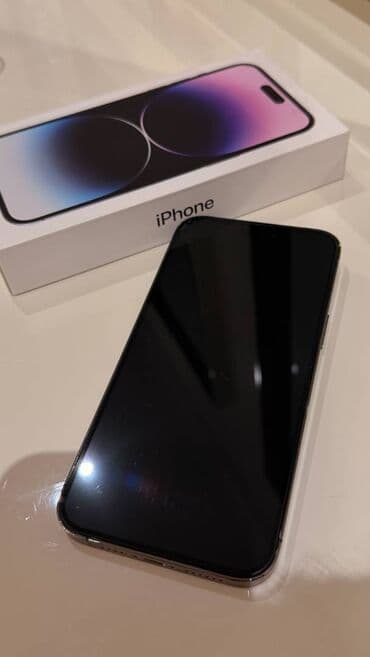 IPhone 14 Pro Max, 128 GB, Deep Purple, Face ID lalafo.az -da IPhone 14 Pro Max, 128 GB, Deep Purple, Face ID