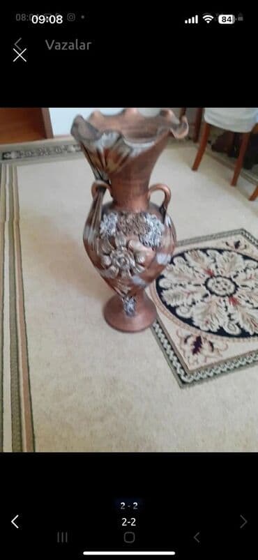 Bir vaza, Keramika lalafo.az -da Bir vaza, Keramika