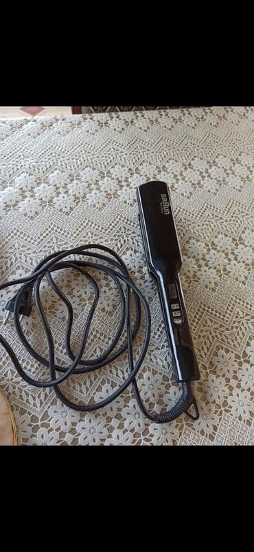 Braun saç düzləşdiricisi - Marka: Braun - Rəng: qara - Geniş lalafo.az -da Braun saç düzləşdiricisi - Marka: Braun - Rəng: qara - Geniş