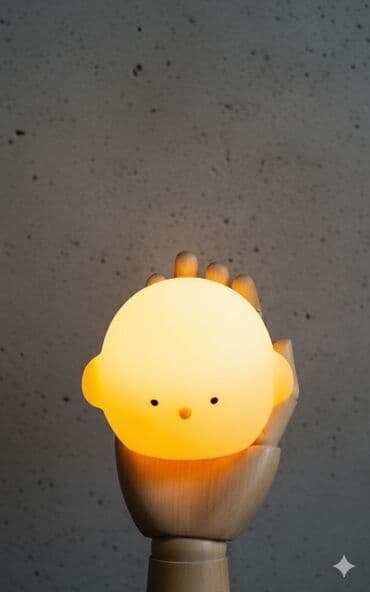 Gecə işığı – civciv dizaynlı silikon LED lampa. axrıncı qalıb lalafo.az -da Gecə işığı – civciv dizaynlı silikon LED lampa. axrıncı qalıb