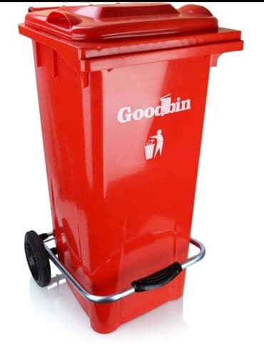 Tullantı qabları: Tullantı qabları 120 litr pedalli Goodbin Zibil qutuları tullantı lalafo.az -da — 5 Tullantı qabları: Tullantı qabları 120 litr pedalli Goodbin Zibil qutuları tullantı — 5