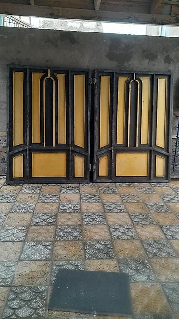 Dəmir qaraj qapı 2.80eni, 1.90 hündürü lalafo.az -da Dəmir qaraj qapı 2.80eni, 1.90 hündürü