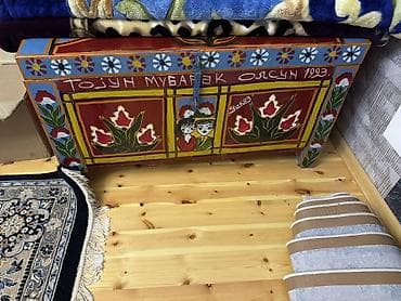 Rəngli əl naxışlı sandıq/çemodan-kasa - Material: ağac - Tamamlanma lalafo.az -da Rəngli əl naxışlı sandıq/çemodan-kasa - Material: ağac - Tamamlanma