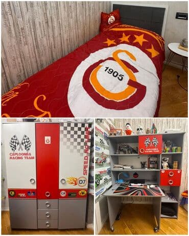 Oğlan üçün, İşlənmiş, Təknəfərlik çarpayı, Yazı masası, Dolab lalafo.az -da Oğlan üçün, İşlənmiş, Təknəfərlik çarpayı, Yazı masası, Dolab