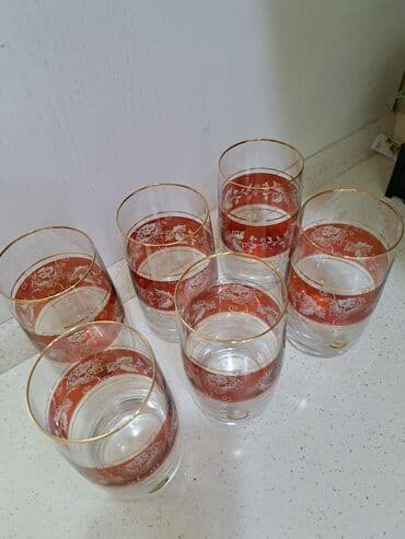 Qədəhlər, rəng - Qırmızı, Şüşə, 6 ədədli dəst, 250 ml, Çexiya lalafo.az -da Qədəhlər, rəng - Qırmızı, Şüşə, 6 ədədli dəst, 250 ml, Çexiya