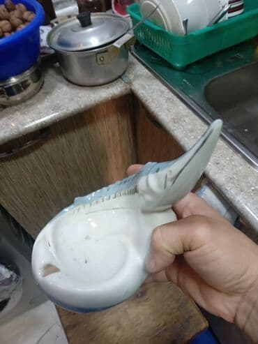 Keramik külqabı – balıq/qarmaqbalığı (sağsağan balığı) fiqurlu dizayn lalafo.az -da Keramik külqabı – balıq/qarmaqbalığı (sağsağan balığı) fiqurlu dizayn