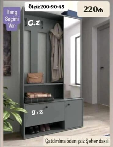 Yeni, Düz dolab, Dəhliz dolabı lalafo.az -da Yeni, Düz dolab, Dəhliz dolabı