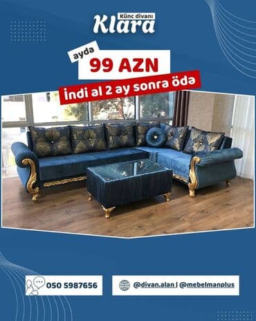 Künc divan, Yeni, Açılan, Bazalı, Parça, Çatdırılma yoxdur lalafo.az -da Künc divan, Yeni, Açılan, Bazalı, Parça, Çatdırılma yoxdur
