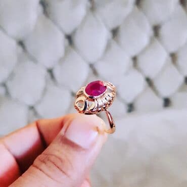 Toy, Üzük, Sarı qızıl, 583 Əyar, Yaqut lalafo.az -da — 4 Toy, Üzük, Sarı qızıl, 583 Əyar, Yaqut — 4