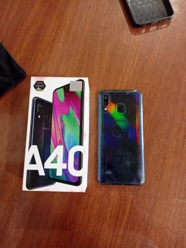 Samsung Galaxy A40, 64 GB, rəng - Mavi, Barmaq izi lalafo.az -da Samsung Galaxy A40, 64 GB, rəng - Mavi, Barmaq izi