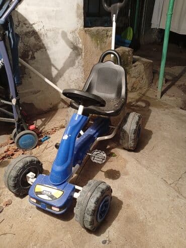 Uşaq üçün pedal ilə idarə olunan dörd təkərli kart (go-kart) – mavi lalafo.az -da Uşaq üçün pedal ilə idarə olunan dörd təkərli kart (go-kart) – mavi
