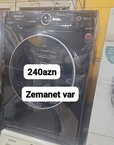 Paltaryuyan maşın Hotpoint Ariston, 6 kq, Qurutmasız lalafo.az -da Paltaryuyan maşın Hotpoint Ariston, 6 kq, Qurutmasız