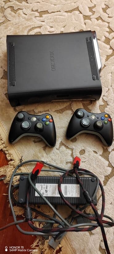 Xbox 360 oyun konsolu – 120GB HDD ilə Komplekt: - Xbox 360 (mat qara lalafo.az -da Xbox 360 oyun konsolu – 120GB HDD ilə Komplekt: - Xbox 360 (mat qara