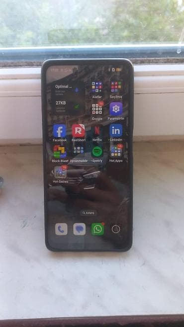 Oppo A3x, 64 GB, rəng - Mavi, Barmaq izi, Face ID lalafo.az -da Oppo A3x, 64 GB, rəng - Mavi, Barmaq izi, Face ID