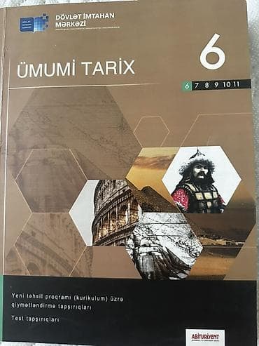 Ümumi tarix dim Məhsul: “Ümumi Tarix” test və qiymətləndirmə vəsaiti lalafo.az -da Ümumi tarix dim Məhsul: “Ümumi Tarix” test və qiymətləndirmə vəsaiti