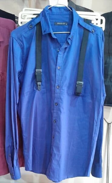 Köynək, Gucci, XL, rəng - Mavi lalafo.az -da Köynək, Gucci, XL, rəng - Mavi