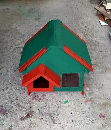 Сёдла: Домик для 2 кошек . с заказом тоже готовлу at lalafo.az — 2 Сёдла: Домик для 2 кошек . с заказом тоже готовлу — 2