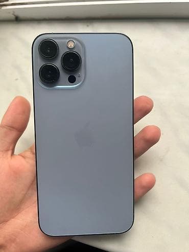 IPhone 13 Pro Max, 256 GB, Mavi, Face ID lalafo.az -da IPhone 13 Pro Max, 256 GB, Mavi, Face ID