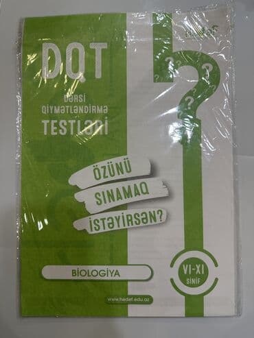 Biologiya 6-11-ci sinif hədəf nəşrləri . DQT (dərsi qiymətləndirmə lalafo.az -da Biologiya 6-11-ci sinif hədəf nəşrləri . DQT (dərsi qiymətləndirmə