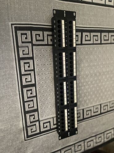 Məhsul: 48-portlu şəbəkə patch paneli (19" rack üçün) - Kateqoriya lalafo.az -da Məhsul: 48-portlu şəbəkə patch paneli (19" rack üçün) - Kateqoriya