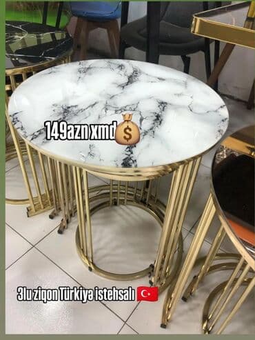 Jurnal masası, Yeni, Yumru masa lalafo.az -da Jurnal masası, Yeni, Yumru masa