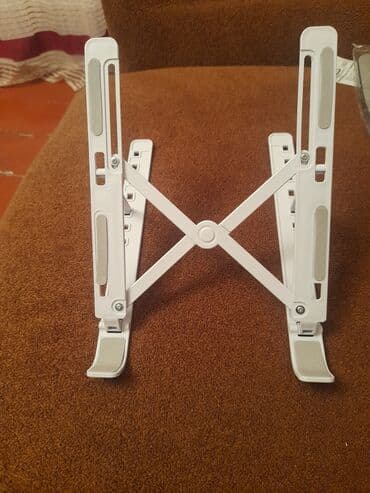 Tənzimlənən noutbuk/planşet dayağı - Rəng: ağ - Katlanan və yığcam lalafo.az -da Tənzimlənən noutbuk/planşet dayağı - Rəng: ağ - Katlanan və yığcam