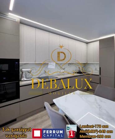 Sifarişlə mətbəx dəsti, Özü çəkən petlələr, Sadə laminat, Kredit yoxdur, Pulsuz çatdırılma, Rayonlara çatdırılma lalafo.az -da Sifarişlə mətbəx dəsti, Özü çəkən petlələr, Sadə laminat, Kredit yoxdur, Pulsuz çatdırılma, Rayonlara çatdırılma