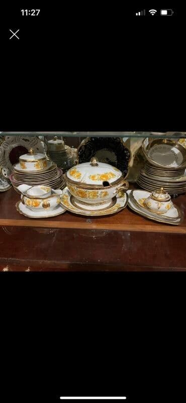 Nahar dəsti, rəng - Ağ, Farfor lalafo.az -da Nahar dəsti, rəng - Ağ, Farfor