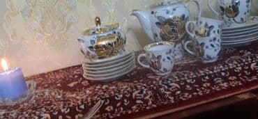 Çay dəsti, rəng - Ağ, Farfor, 6 nəfərlik, SSRİ lalafo.az -da — 4 Çay dəsti, rəng - Ağ, Farfor, 6 nəfərlik, SSRİ — 4